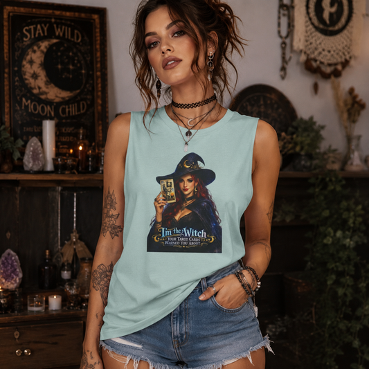 "I’m the Witch" Crop Top Tank Top