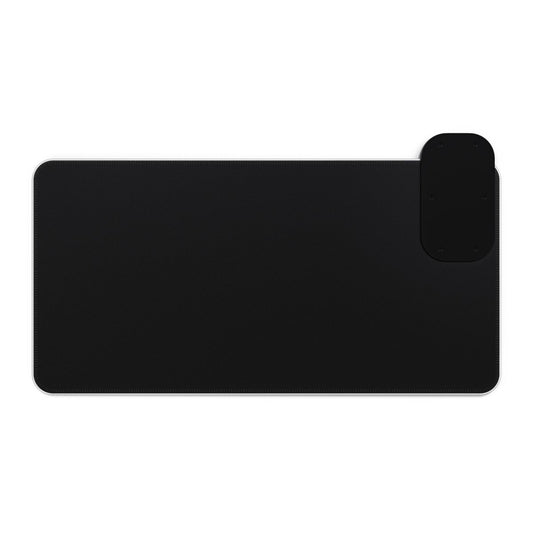 "Gojo" LED Gaming Mouse Pad with Wireless Charger – Anime Blue Energy Design
