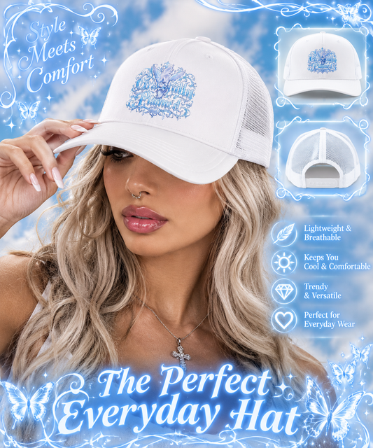 "Gracefully Planned" Snapback, Adjustable, summer cap, season hat